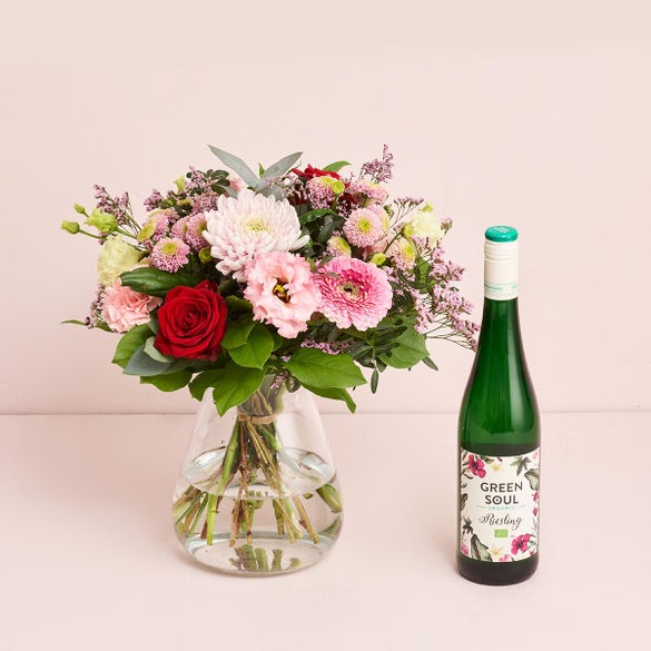 Den betænksomme til mor med Riesling